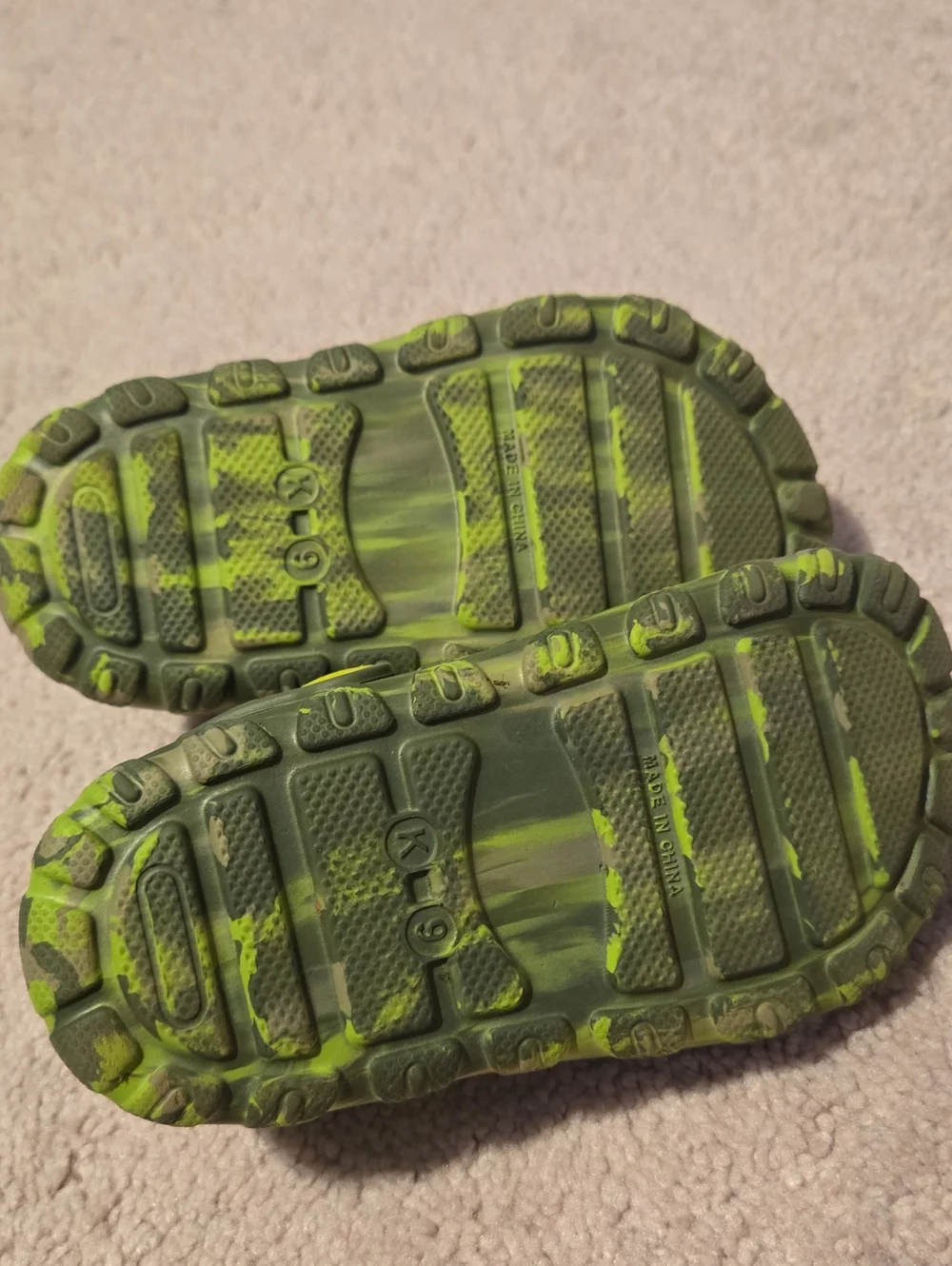 Kids Green Gator Clog Shoes - Fun Slip-On Footwear